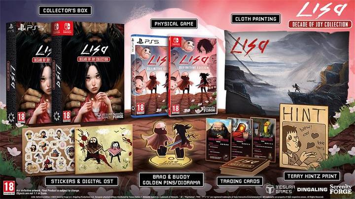 Produktbild Tesura LISA: Decade Of Joy Collection (Switch, Switch Lite, Switch OLED, DE)