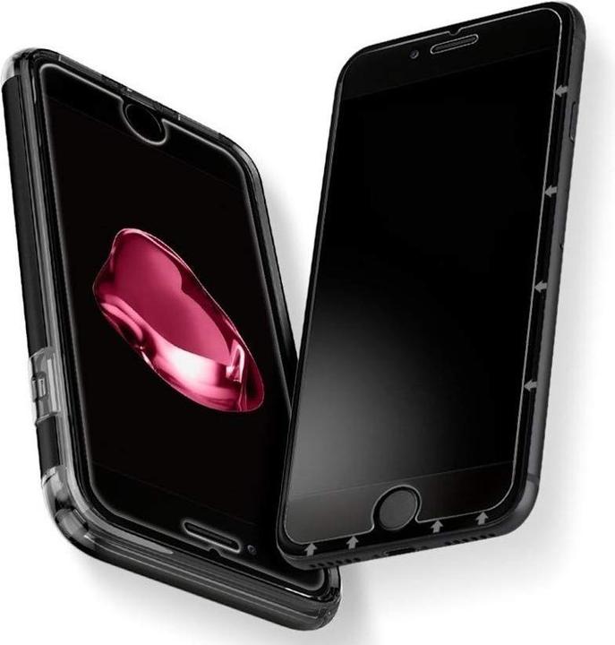 Actual product image Spigen Glass.tR Slim HD (1 Piece, Apple iPhone SE (2nd Gen))