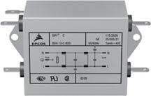 Epcos Filtro di rete, 6A, 250VAC, connessione rapida
