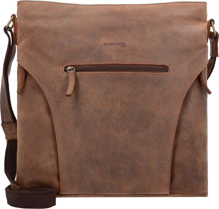 Greenland Nature Montenegro Umhängetasche Leder 33 cm