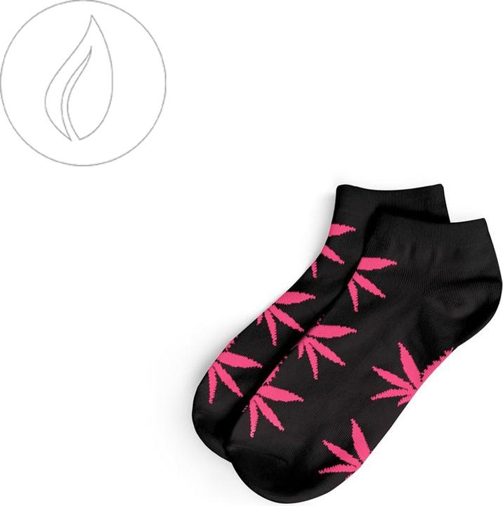 Produktbild R420 Short Socks-Size 36-42 Black/Pink (36 - 42)