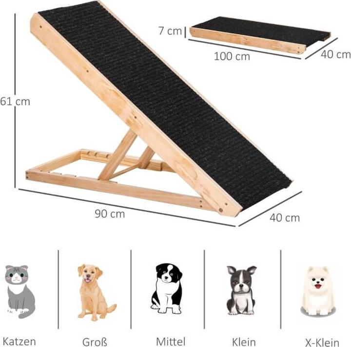 Actual product image Jamb Dog ramp Cat stairs (Small animal, Dog, Cat)