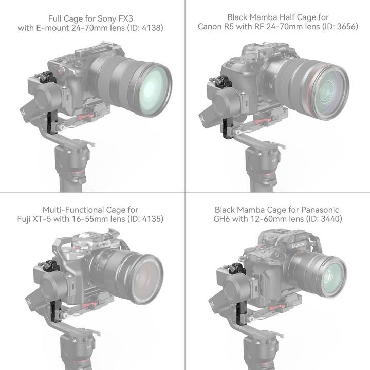Actual product image SmallRig 4196 Extended Vertical Arm for DJI RS 3 Mini