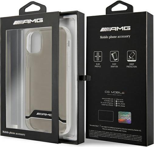 Image du produit Mercedes AMG AMHCN61TCBW iPhone 11 6,1" przezroczysty/transparent hardcase Electroplate Black&White (Apple iPhone 11)