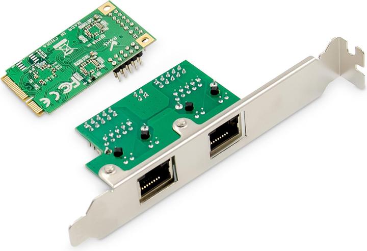 Immagine prodotto Digitus Scheda di rete Gigabit Ethernet Mini PCI Express (Mini PCI Express)