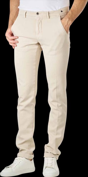 Mason's Torino Jersey Chino Slim Fit Beige