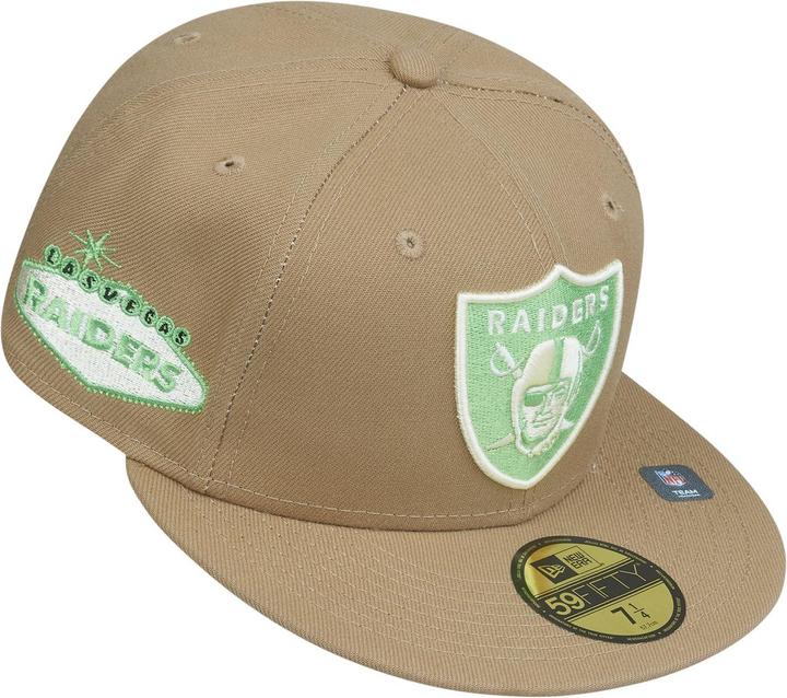 Produktbild New Era 59Fifty Fitted Cap - Las Vegas Raiders khaki - 6 7/8 (6 7/8)