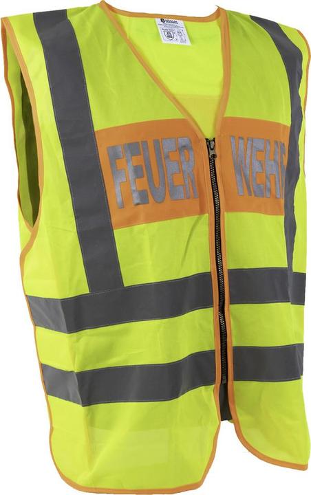 Produktbild Dönges Signalweste, Feuerwehr (vorne + hinten), gelb/orange