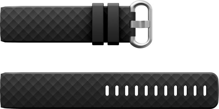 Actual product image Apfelkiste Ersatz Sport Armband Silikon Fitbit Charge 4 / 3 - Schwarz (Silicone, 3)