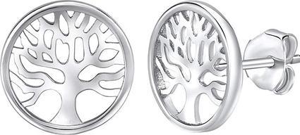 Actual product image Silvego Stylish silver earrings Tree of Life JJJ851E