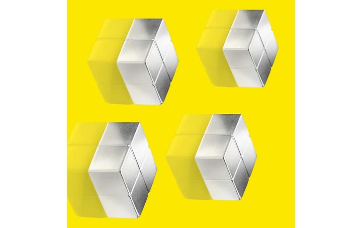 Immagine prodotto Sigel Magnete al neodimio Cube 4ST argento (4 x)