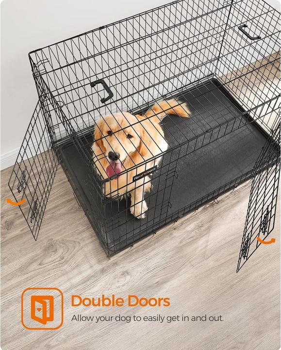 Image du produit Feandrea Transportbox für Hunde 122 x 74.5 x 80.5 cm (Chien)