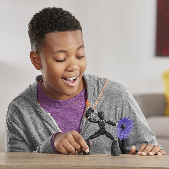 Produktbild Hasbro Marvel Avengers Bend And Flex Black Panther Figur