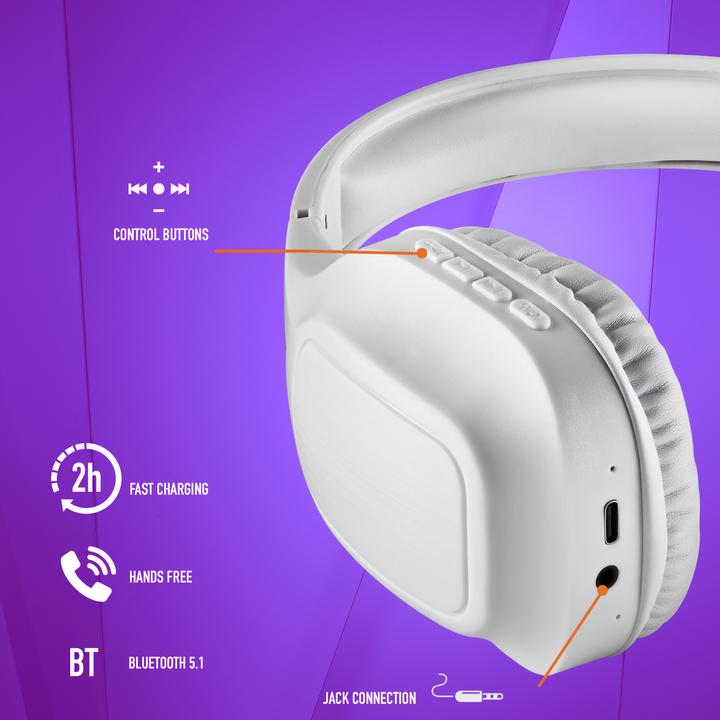 Actual product image NGS Artica wrath white (10 h, Cable, Wireless)