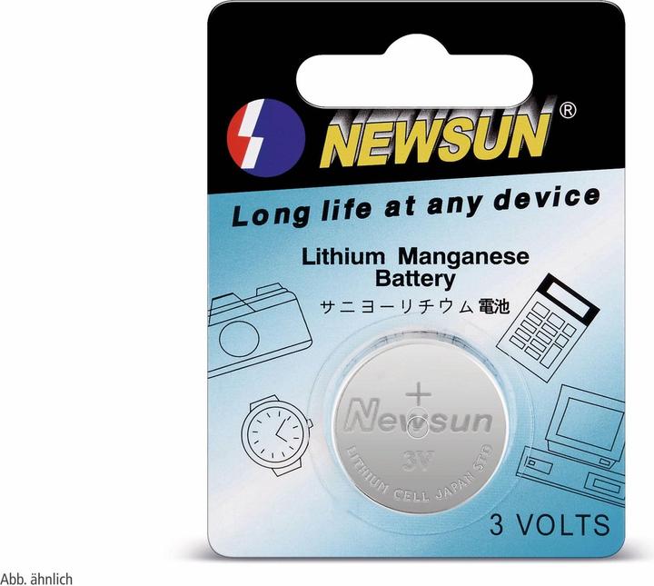 Produktbild Vinnic Lithium-Knopfzelle, CR2450 (5 Stk., CR2450, 560 mAh)