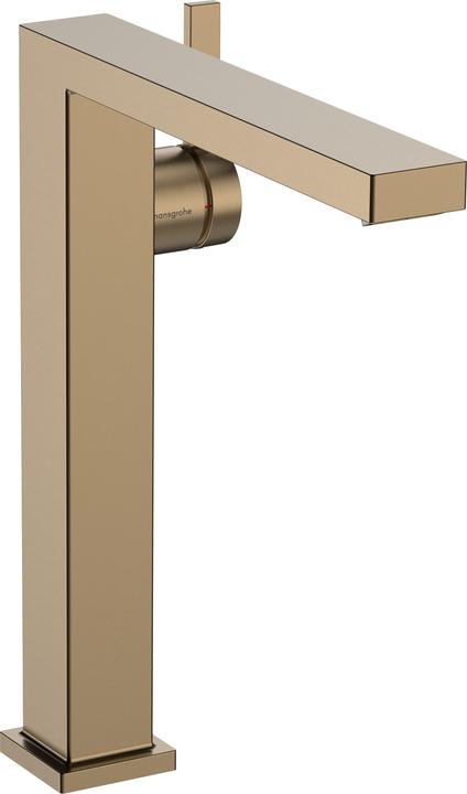 Produktbild hansgrohe Tecturis E ngreeps wastafelkraan 240 Fine CoolStart voor waskommen met afvoerplug Brushed Bronze