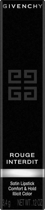 Image du produit Givenchy Rouge Forbidden Satin Lipstick 14 Redlight 3.4g (14 Redlight)