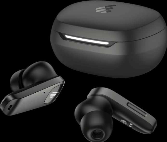Actual product image Edifier TWS NeoBuds Planar ANC Headphones (black) (ANC, Wireless)