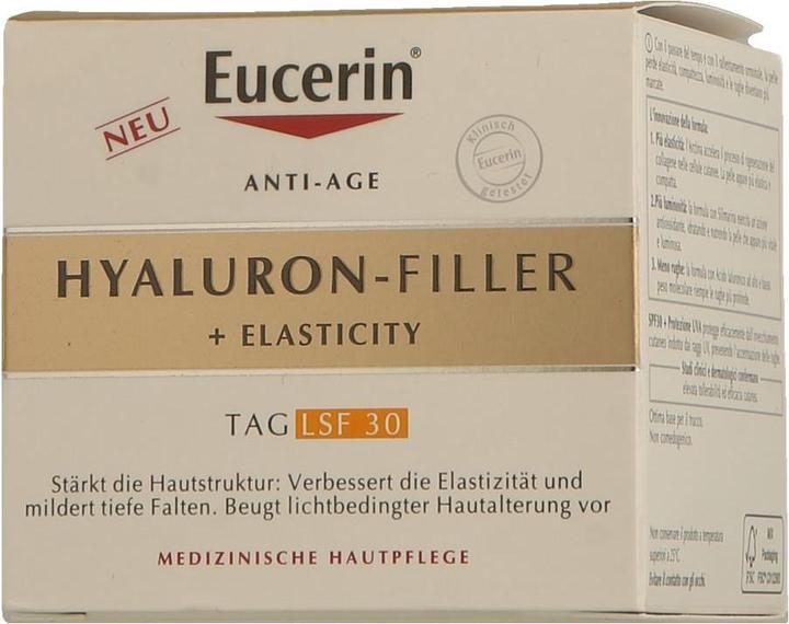 Produktbild Eucerin HYALURON-FILLER + ELASTICITY Tagespflege LSF 30 (50 ml, Tagescreme, SPF 30)