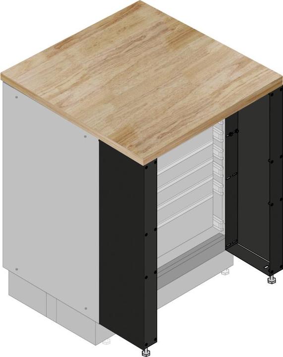 Produktbild Kraftwerk Arbeitsflächen-Erweiterungs-Set (69.60 cm, 3.60 cm)