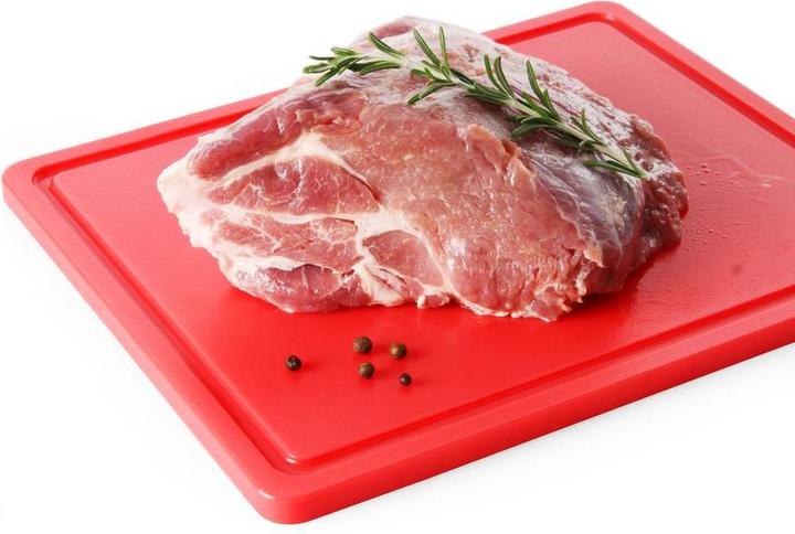 Actual product image Hendi Cutting Board red 600x400x18 mm HDPE500