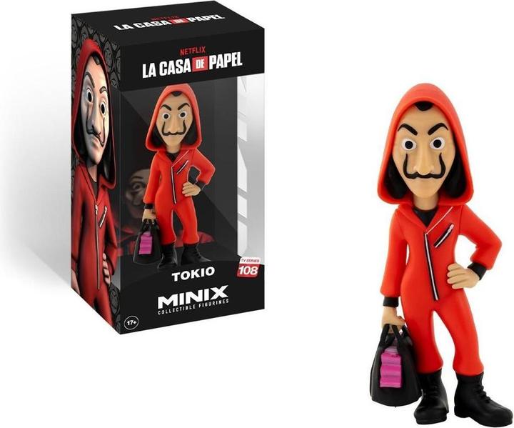 Produktbild NoName LA CASA DE PAPEL - Tokyo avec Masque - Figurine Minix 12cm