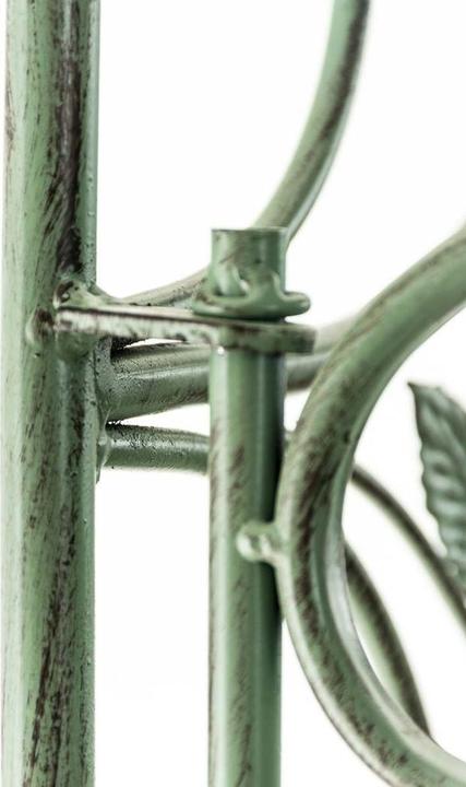 Actual product image CLP Flora floor standing shelf, antique green (66 x 32 x 175 cm)