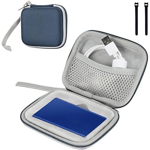 Produktbild Only-Bags.Store Festplatten Tasche für Samsung T7 Touch-SSD (500GB/1TB/4TB) Stossfest Hart Hülle Organizer für