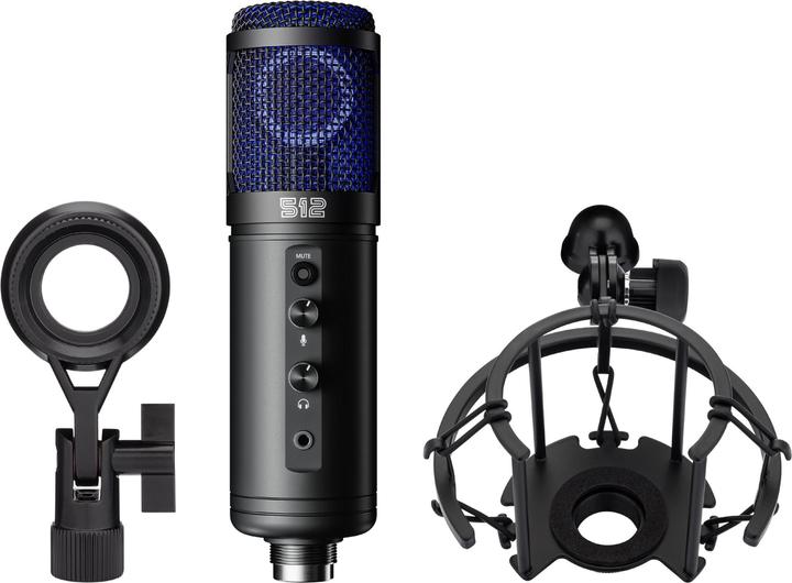 Actual product image 512 Audio Tempest - Professional Large-Diaphragm USB Microphone
