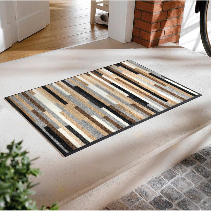 Produktbild Wash + Dry Fussmatte wash+dry Mikado stripes natur (50 x 75 cm)