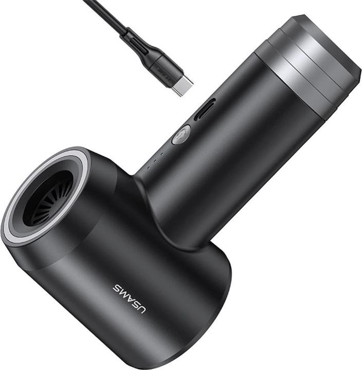 Produktbild Usams Odkurzacz samochodowy 6w1 XJ series czarny/black ZB291XCQ01 (US-ZB291)