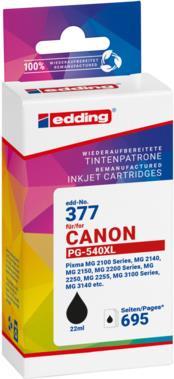 Actual product image Edding Ink cartridge printer cartridge replaced PG 540XL Black (FC)