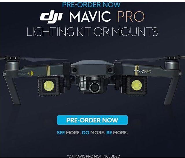 Image du produit Lume Cube Montage (Protection d'écran pour drones, DJI Mavic 2 Pro)