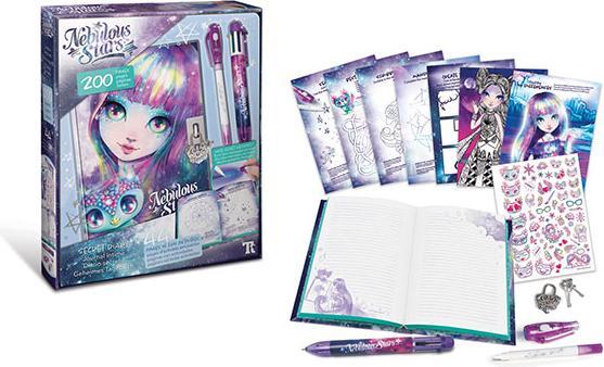 Image du produit Tween Team Journal secret (A5, À rayures, Couverture rigide)