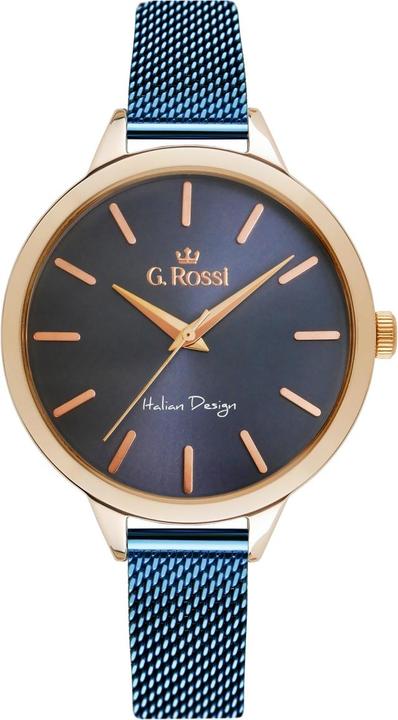 Produktbild Gino Rossi Watch G.Rossi WOMEN'S WATCH - 10296B (zg680j) + universal BOX