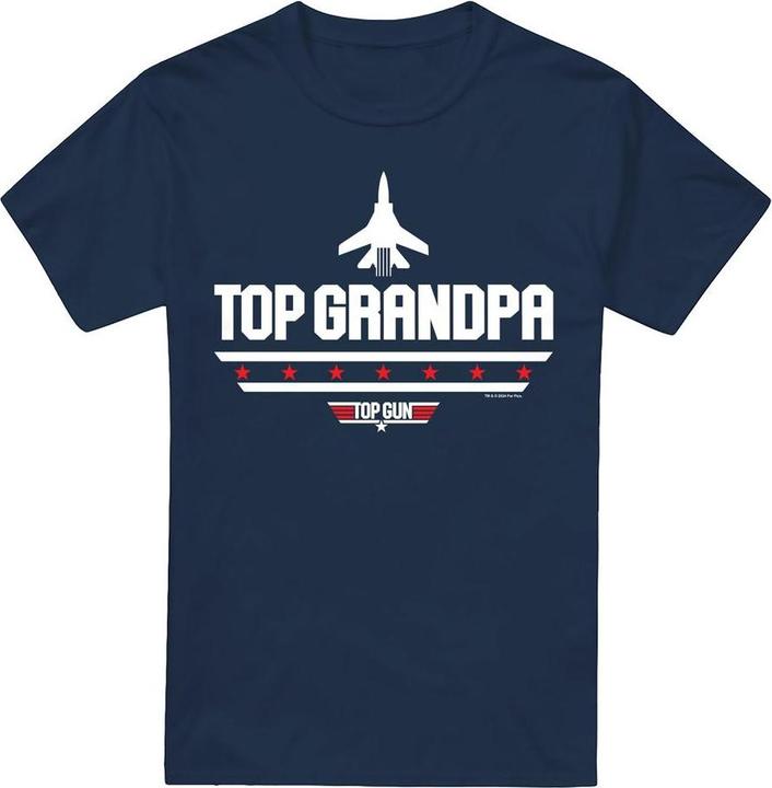 Top Gun Top Grandpa TShirt Vatertag