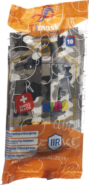 Image du produit Timask Masque médical à usage unique (Type IIR, 10 x)