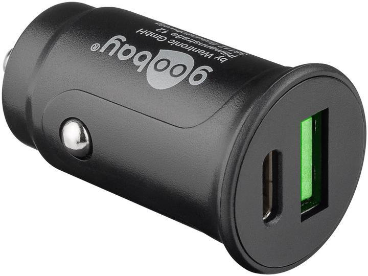 Produktbild Goobay Dual-USB Auto-Schnellladeset Lightning 27 W