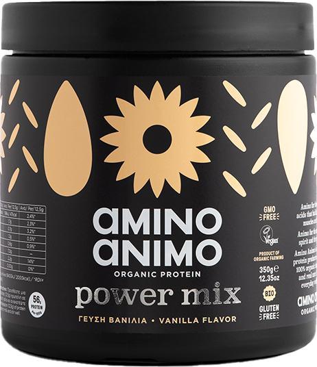 Actual product image Amino Animo Vegan Protein Power Mix (Vanilla, 1 pcs., 350 g)