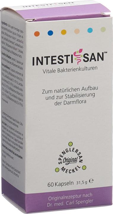 Produktbild Intestisan Kapsel (60 Stück, Kapseln, 71 g)