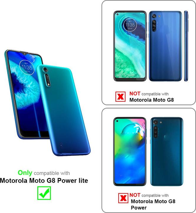 Immagine prodotto Cadorabo Custodia per Motorola MOTO G8 POWER LITE universale (Motorola Moto G8 Power Lite)
