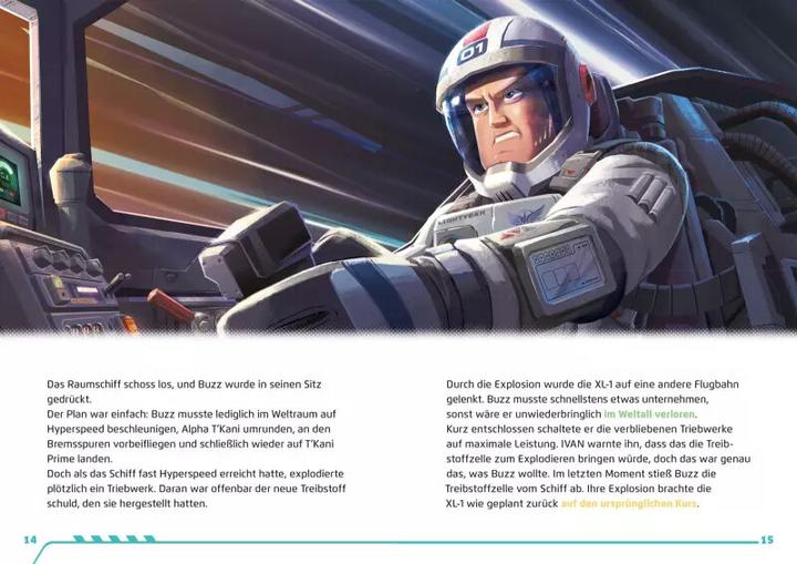 Actual product image Buzz Lightyear: Book for the movie (German, 2022)