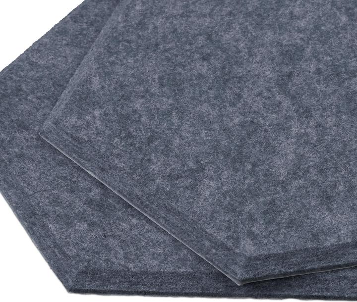 Actual product image Relaxdays 6x felt pinboard (Bulletin board, 30 x 1 x 26 cm)
