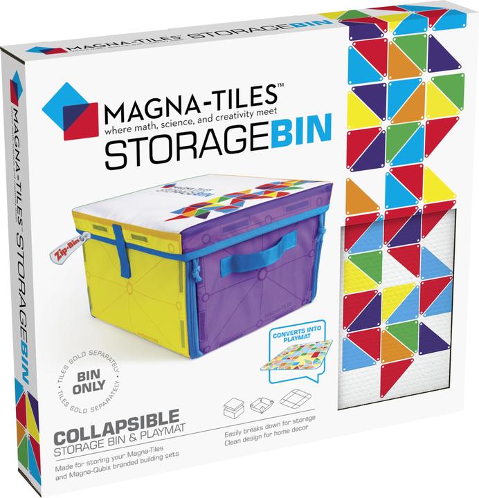 Magna-Tiles Boîte de rangement & tapis de jeu interactif