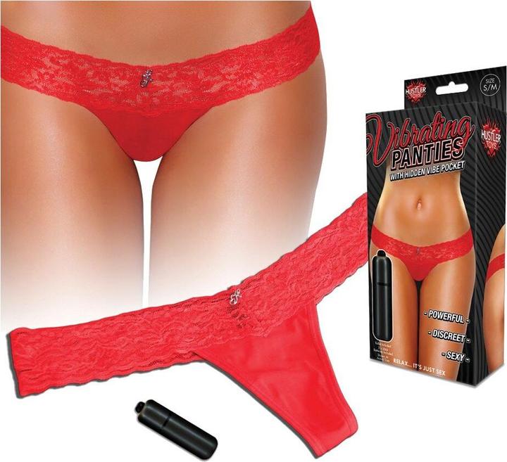 Image du produit Hustler Vibrating Panties slim black M/L (M/L)