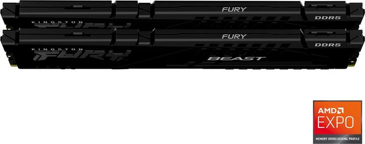 Actual product image Kingston Fury Beast (2 x 16GB, 5200 MHz, DDR5 RAM, DIMM)