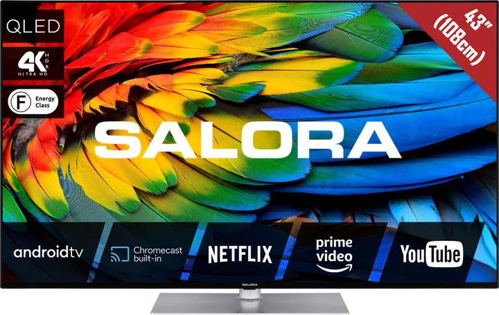 Actual product image Salora 43QLED440A 43 QLED Ultra HD (43", QLED, 4K, 2022)
