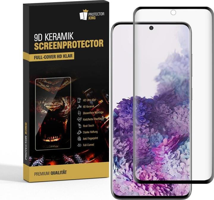 Actual product image Protectorking 3x Ceramic-Glass Full Cover HD Klar (3 Piece, Samsung Galaxy S20 Ultra)