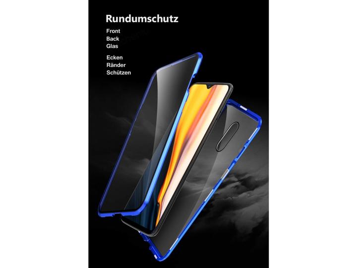 Produktbild G-Case OnePlus 7 Aluminium Magnetic Glass Case Hülle (OnePlus 7)