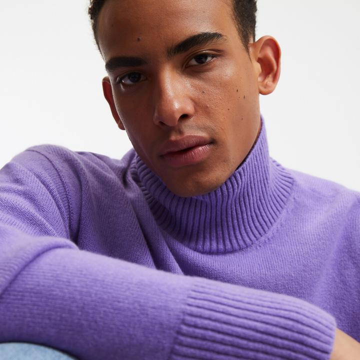 Actual product image La Redoute Collections Stand-up collar jumper (S)